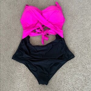 Women’s one piece swimsuit from Amazon size XL